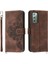 Samsung Galaxy Not 20 Çoklu Kredi Kartı Yuvaları Bileklik Için Flip Case (Yurt Dışından) 1