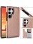 Samsung Galaxy S24 Ultra Kart Yuvaları Için Cüzdan Kılıf Pu Deri Çift (Yurt Dışından) 5