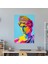 Pop Heykel Duvar Sanatı - Klasisizm ve Popart, Pop Art ile Klasisizm, Kanvas Tablo, Duvar Sanatı, 30 x 50 cm 2