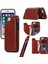 Cüzdan Kılıf IPhone 7/8/kickstand Kickstand Kart Yuvaları Pu Deri Kart ile (Yurt Dışından) 1