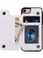 Cüzdan Kılıf IPhone 6/6s Çift Manyetik Toka Pu Deri Kart Yuvaları (Yurt Dışından) 2