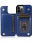 IPhone 12 Için Cüzdan Durumda Pro Max Çift Manyetik Toka Kart Yuvaları Pu (Yurt Dışından) 5