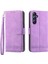Samsung Galaxy M54 Kart Yuvaları Manyetik Kapatma Bileklik Için Flip Case (Yurt Dışından) 1