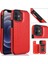Kart Tutucu Çift Manyetik ile IPhone 12 Mini Kickstand Için Cüzdan Kılıf (Yurt Dışından) 1