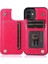 Kart Tutucu Çift Manyetik ile IPhone 12 Mini Kickstand Için Cüzdan Kılıf (Yurt Dışından) 4