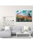 Claude Monet Gelincikler Modern Sanat - Claude Monet, Cam Baskı, Duvar Dekorasyonu, Modern Sanat, 45 x 30 cm 1