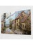 Claude Monet Büyüleyici Fransız Köyü Cam Sanatı - Claude Monet, Cam Sanatı, Cam Baskı, Duvar Süslemesi, 45 x 30 cm 1