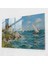 Claude Monet Duvar Dekorasyonu - Deniz Manzarası - Claude Monet, Manzara, Cam Duvar Sanatı, Ev Dekorasyonu, 45 x 30 cm 1
