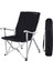 Dachuan Katlanır Kamp Sandalyesi-Siyah 3