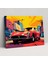 Ferrari Retro Kanvas Tablo - Ferrari, Kanvas Tablo, Kanvas Tablo, Retro Pop Art, 50 x 30 cm 1
