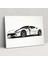 Ferrari Minimalist Duvar Sanatı - Ferrari, Ev Dekorasyonu, Temiz Çizgiler, Minimalist Siyah Beyaz Eskiz, 50 x 30 cm 1