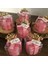 Pembe Bubble Mum Doğumgünü,nişan,özel Gün Hediyeliği Pembe Bubble Candle 3