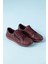 Cosmina Kadın Hakiki Deri Bordo Günlük Ayakkabı 5