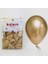 Gold Krom Balon 50 Adet (30 Cm) 1