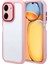 Xiaomi Poco C65 Uyumlu Kılıf Kamera Korumalı Renkli Kenar ve Çerçeve Tasarımlı Kapak 1