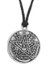 Gümüş Iskandinav Pentagram Solomon Tetragrammaton Kolye Kolye Vintage Stil Pagan Muska Takı (Yurt Dışından) 1