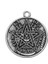 Gümüş Iskandinav Pentagram Solomon Tetragrammaton Kolye Kolye Vintage Stil Pagan Muska Takı (Yurt Dışından) 4