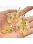 No.41 Doğal Taş Taş Kuvars Kristal Florit Sitrin Altıgen Sarkaç Reiki Charm Kolye Dıy Takı Yapımı Kolye (Yurt Dışından) 2