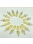 No.41 Doğal Taş Taş Kuvars Kristal Florit Sitrin Altıgen Sarkaç Reiki Charm Kolye Dıy Takı Yapımı Kolye (Yurt Dışından) 5