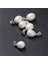 Beyaz Lot 8*9mm Gerçek Tatlı Su Incisi Kolye Kadınlar Için Beyaz Oval Doğal Inci Kolye Takı Yapımı Için Bilezik Kolye (Yurt Dışından) 1