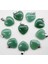 Aventurin Doğal Taş Opal Akik Kristal Kalp Şekli Kolye Charms Diy Küpe Kolye Takı Yapımı Dekoratif Lot (Yurt Dışından) 1