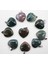 Aventurin Doğal Taş Opal Akik Kristal Kalp Şekli Kolye Charms Diy Küpe Kolye Takı Yapımı Dekoratif Lot (Yurt Dışından) 4
