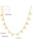 Altın Tarzı NE246701S Luxusteel Minik Küçük Kolye Gerdanlık Kolye Kadınlar Için Kızlar Paslanmaz Çelik Moda Zarif Sikke Yıldız Bebek Ayak Charm Takı (Yurt Dışından) 1