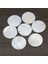 10X10MM Doğal Tatlı Su Kabuğu Beyaz Yuvarlak Kolye Takı Yapımı Için Dıy Kolye Bilezik Aksesuarları Kadın Hediyeler (Yurt Dışından) 4