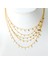 Altın Tarzı NE247401S Luxusteel Minik Küçük Kolye Gerdanlık Kolye Kadınlar Için Kızlar Paslanmaz Çelik Moda Zarif Sikke Yıldız Bebek Ayak Charm Takı (Yurt Dışından) 4