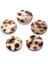 15MM-5 Adet Doğal Sedef Kabuk Yuvarlak Kolye Takı Yapımı Için Boncuk Charms Diy Bilezik Küpe Kolye Takı Aksesuarları (Yurt Dışından) 1