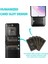 Samsung Galaxy S24 Premium Deri Kart Tutucu Manyetik ile Uyumlu (Yurt Dışından) 3