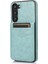Samsung Galaxy S24 Premium Deri Kart Tutucu Manyetik ile Uyumlu (Yurt Dışından) 4