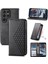 Samsung Galaxy S24 Ultra Cüzdan Eşkenar Dörtgen Şekli El Kayışı Kullanımı Için Flip Case (Yurt Dışından) 1