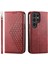 Samsung Galaxy S24 Ultra Cüzdan Eşkenar Dörtgen Şekli El Kayışı Kullanımı Için Flip Case (Yurt Dışından) 1