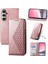 Samsung Galaxy S23 Fe Standı Için Flip Case El Kayışı Günlük Kullanım Eşkenar Dörtgen (Yurt Dışından) 5