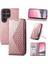 Samsung Galaxy S24 Ultra Cüzdan Eşkenar Dörtgen Şekli El Kayışı Kullanımı Için Flip Case (Yurt Dışından) 1