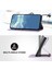 Motorola Moto X50 Ultra Manyetik Kapak Için Flip Case Kart Yuvası Standı ile (Yurt Dışından) 3
