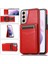 Samsung Galaxy S21 Fe Kart Tutucu Manyetik Toka Kickstand ile Uyumlu (Yurt Dışından) 3