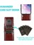 Kredi Kartı Toka ile Samsung Galaxy S21 Premium Deri ile Uyumlu (Yurt Dışından) 5