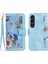 Sony Xperia 1 Vı Pu Deri Anti Scratch Kickstand Kart Için Cüzdan Kılıf (Yurt Dışından) 1