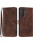 Kart Yuvası Standı ile Samsung Galaxy M55 Için Flip Case Pu Deri Manyetik (Yurt Dışından) 1