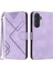 Kart Yuvası Standı ile Samsung Galaxy M55 Için Flip Case Pu Deri Manyetik (Yurt Dışından) 1