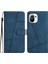 Xiaomi 11 Lite Için Flip Case Bilek Kayışı Cüzdan Pu Deri Kart Yuvaları Flip (Yurt Dışından) 5