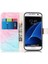 Samsung Galaxy S7 Mermer Desen Tam Koruma Pu Deri Için Flip Case (Yurt Dışından) 5