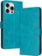Toka Pu Deri Saf Kart Yuvası ile IPhone 15 Pro Için Flip Case (Yurt Dışından) 1