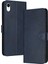 Toka Pu Deri Saf Renk ile Kart Yuvası ile IPhone Xr Için Flip Case (Yurt Dışından) 1