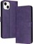 IPhone 14 Için Flip Case Artı Kickstand ile Saf Renk Pu Deri (Yurt Dışından) 1
