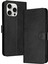 IPhone 13 Için Flip Case Pro Max Saf Renk Pu Deri Kickstand ile (Yurt Dışından) 1