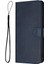 IPhone 13 Için Flip Case Pro Max Saf Renk Pu Deri Kickstand ile (Yurt Dışından) 4