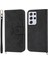 Samsung Galaxy S21 Ultra Kabartmalı Darbeye Bileklik Kartı Için Flip Case (Yurt Dışından) 1